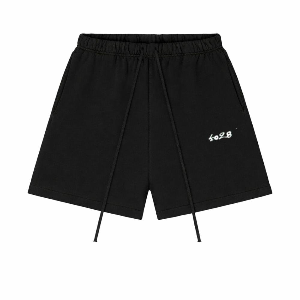 4028 Minimal Black Shorts