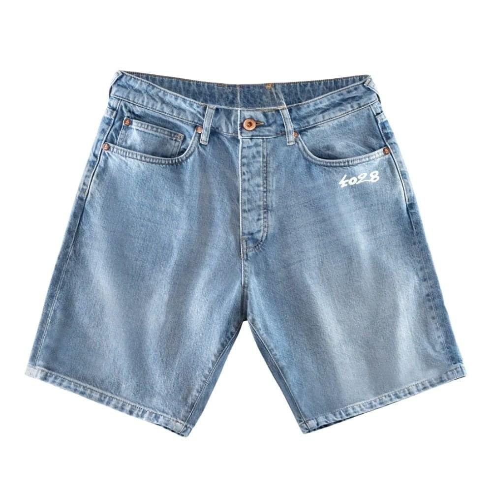 4028 Distressed Street Denim Shorts